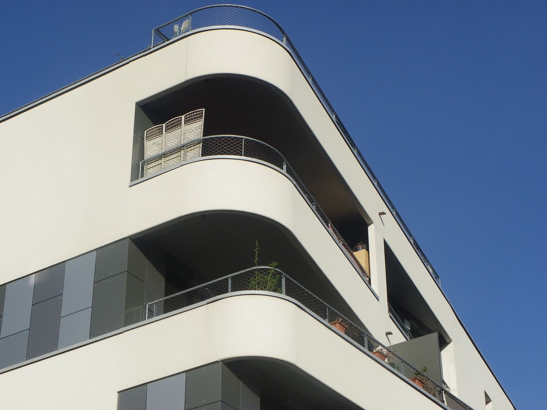 Balcons et garde-corps en béton