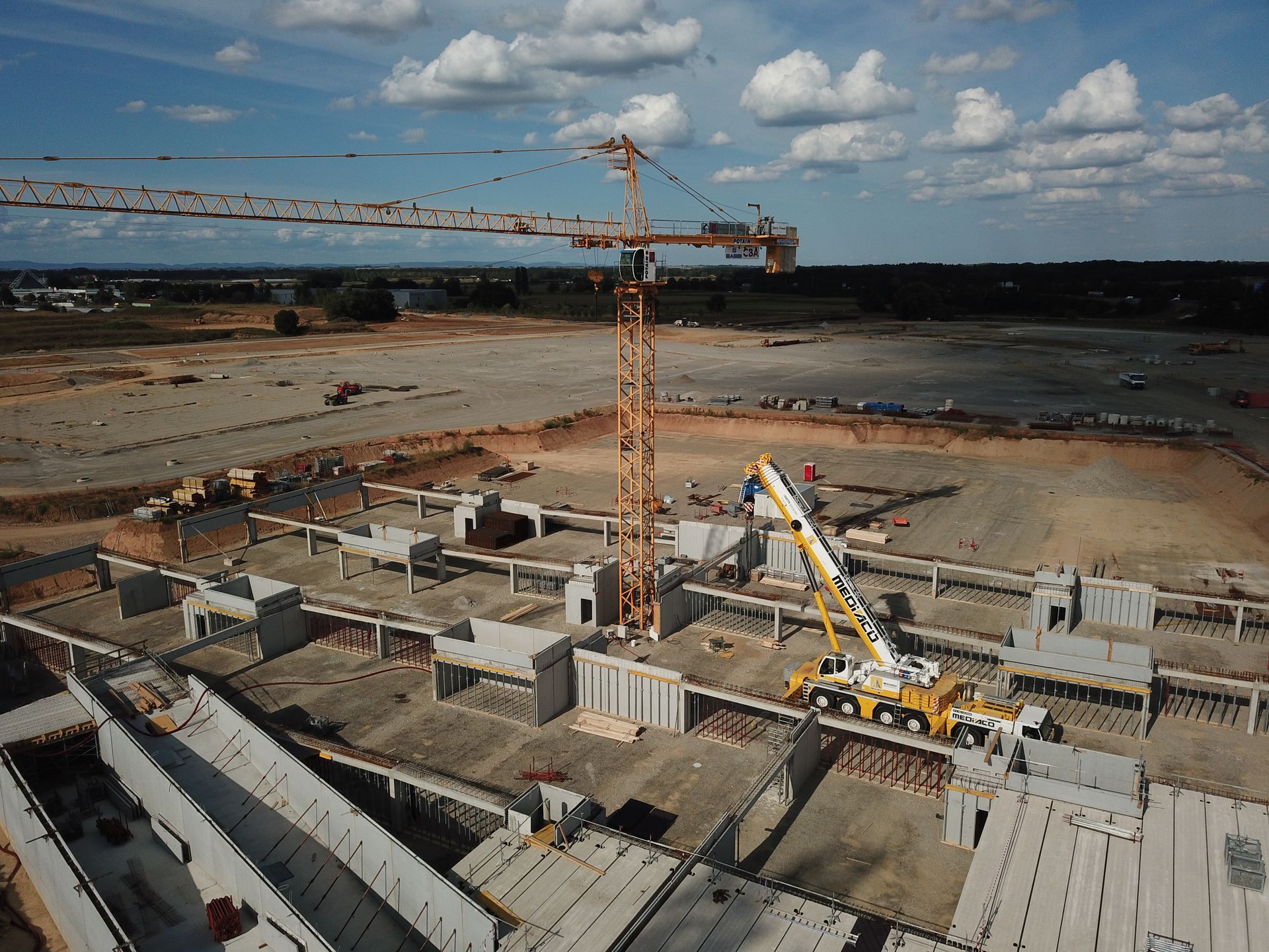 Chantier de construction