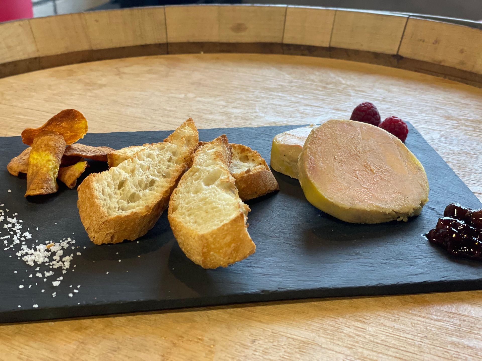 Assiette de foie gras