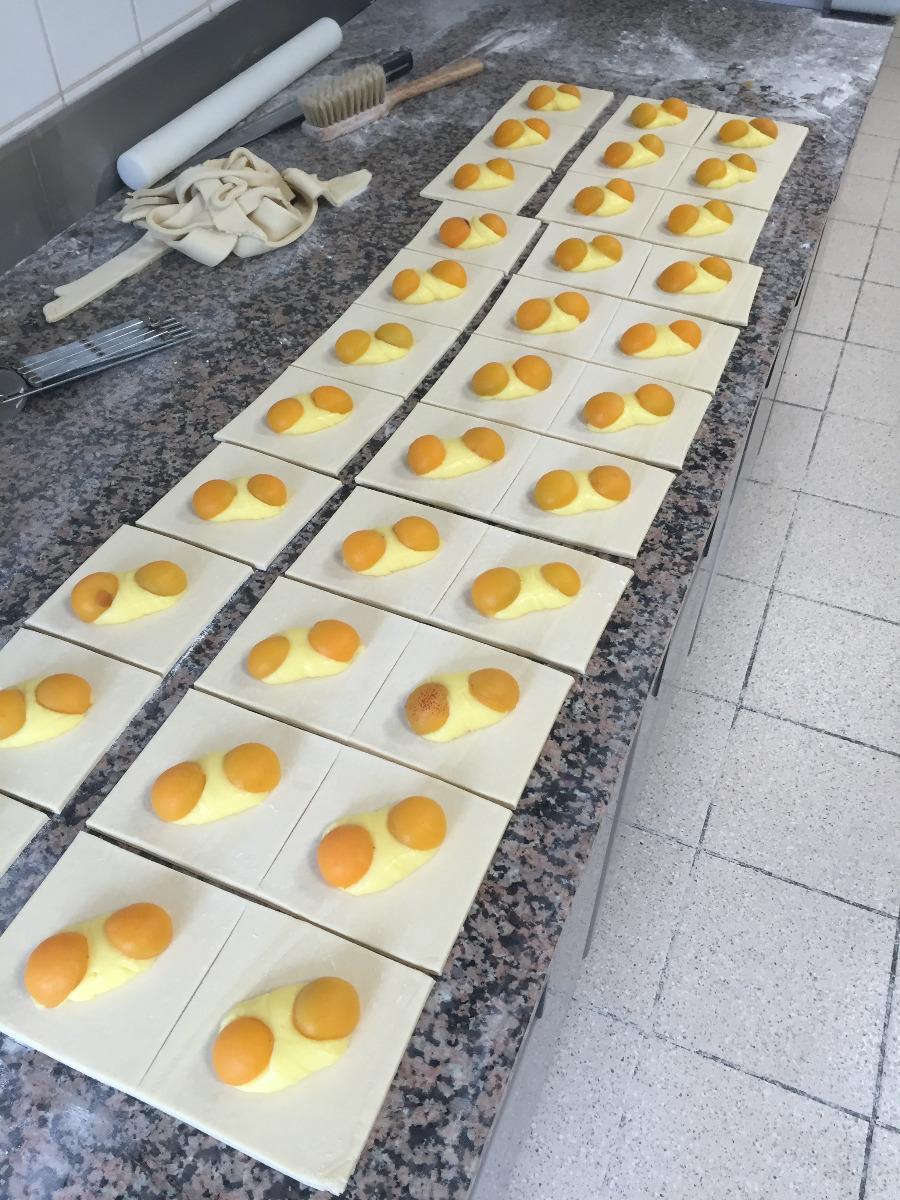 Gâteaux aux abricots