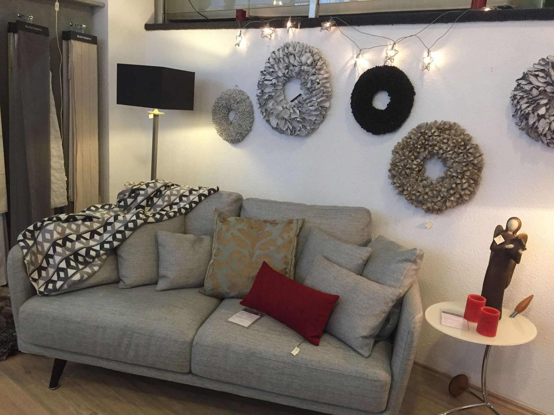 stilvolle einrichtung mit polstern