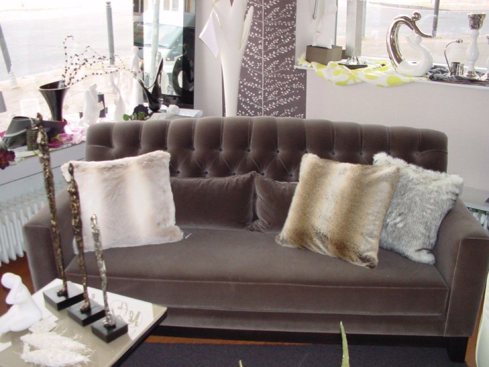 stilvolle einrichtung mit polstern