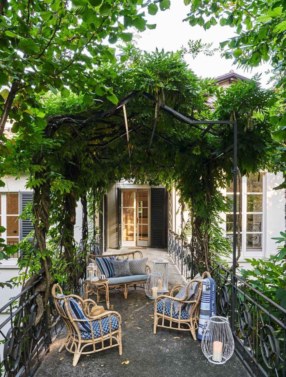 stilvolle einrichtung mit polstern