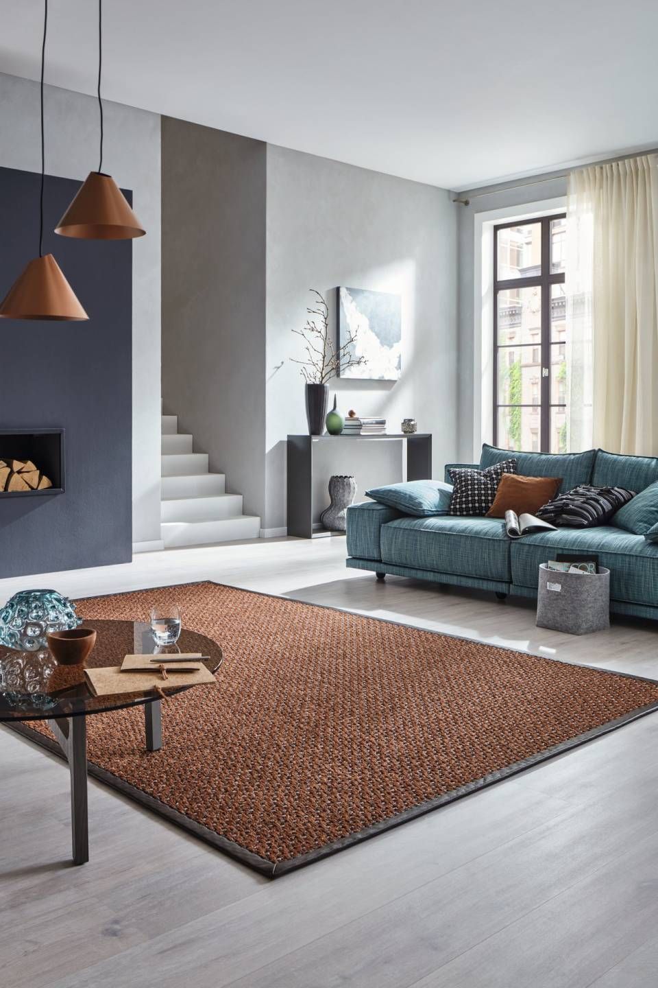 stilvolle einrichtung mit polstern