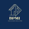 Vers la page d'accueil Logo BPMI Second Oeuvre en or sur fond bleu foncé, représentant une maison et une icône de crayon