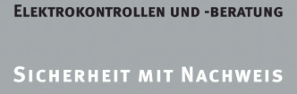 MAHLER EK&B, Elektrokontrollen und -Beratung.