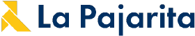 Un logo azul y amarillo para la pajarita