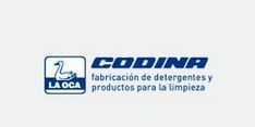 Un logotipo para una empresa llamada codina con un pato encima.