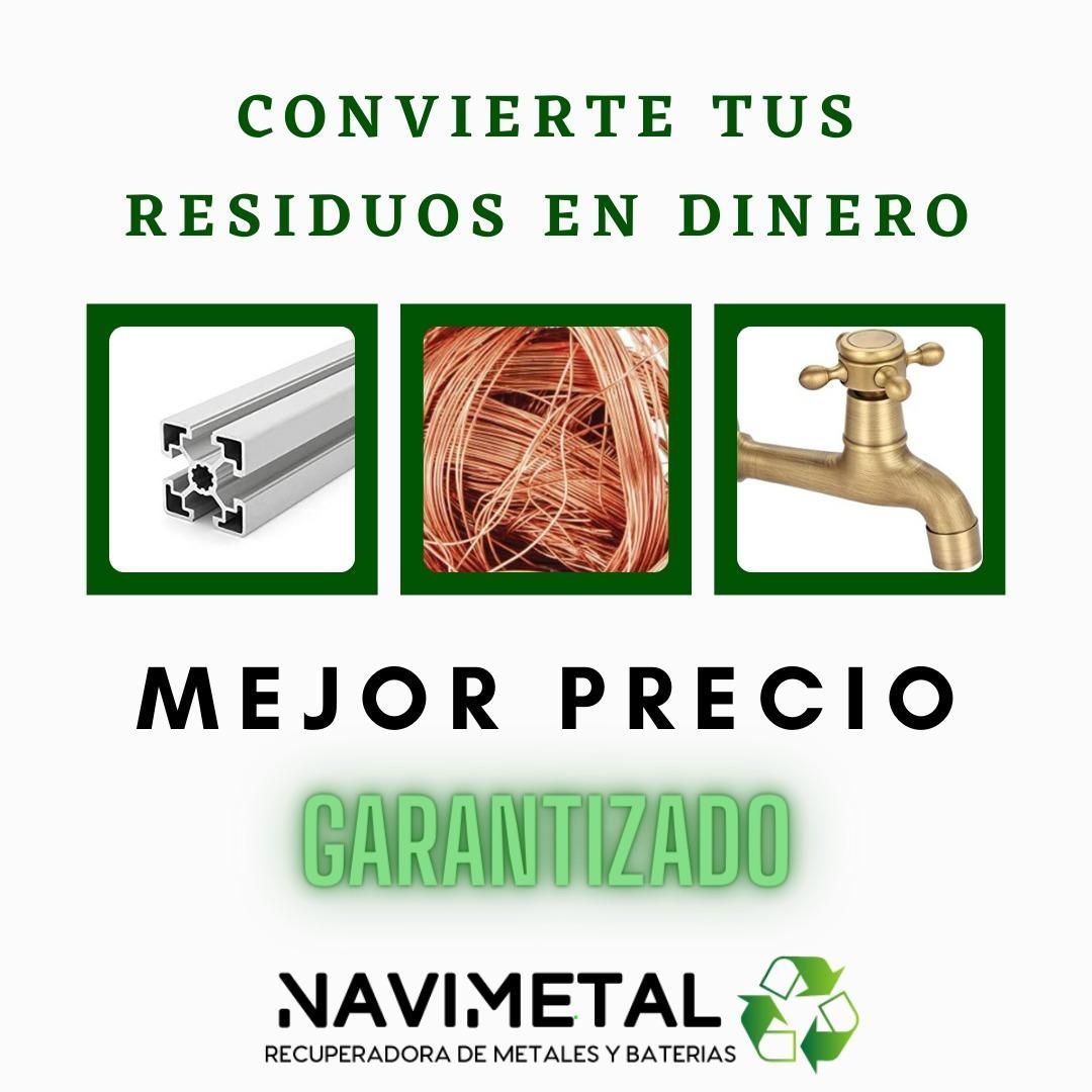 A poster that says `` convierte tus residuos en dinero mejor precio garantizado ''