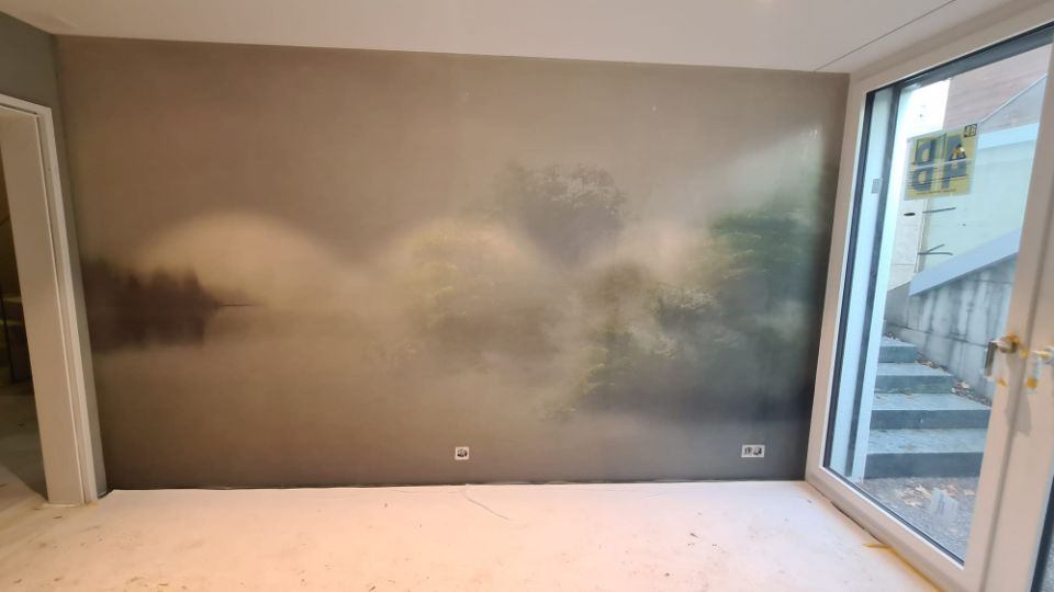 Von der Luca Benedetto Malermeister AG renoviertes Wohnzimmer