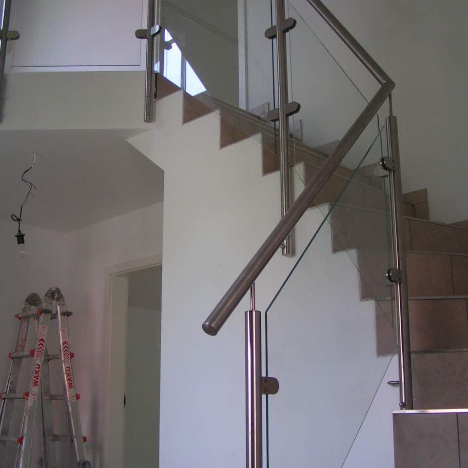 Edelstahl-Treppengeländer