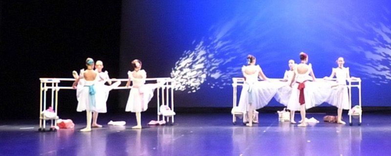 Danseuses en blanc