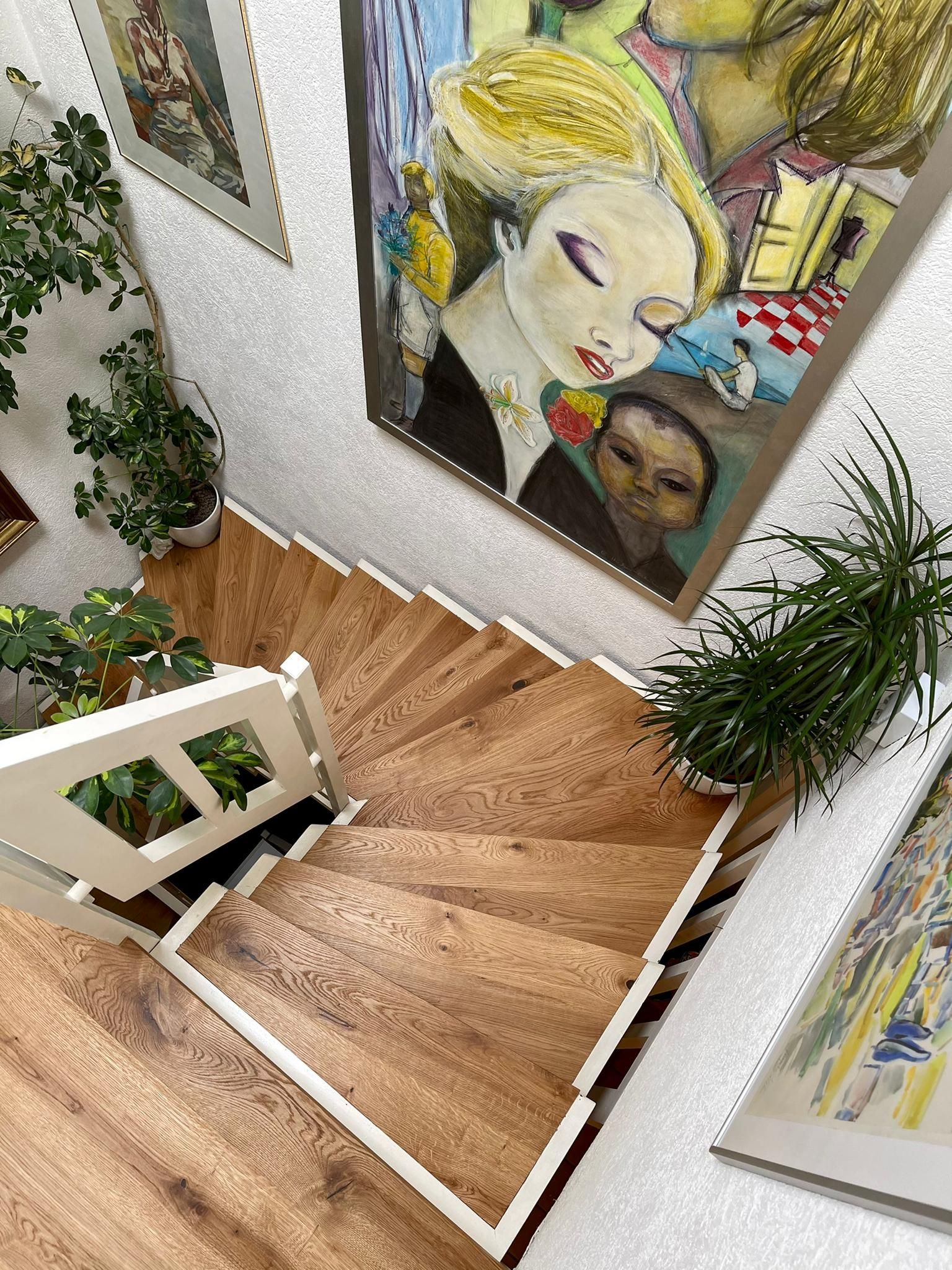 Treppe Bodenbelag erneuern - Pereira Renovationen in Stetten AG