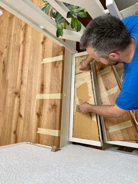 Parkett Treppe - Pereira Renovationen in Stetten AG
