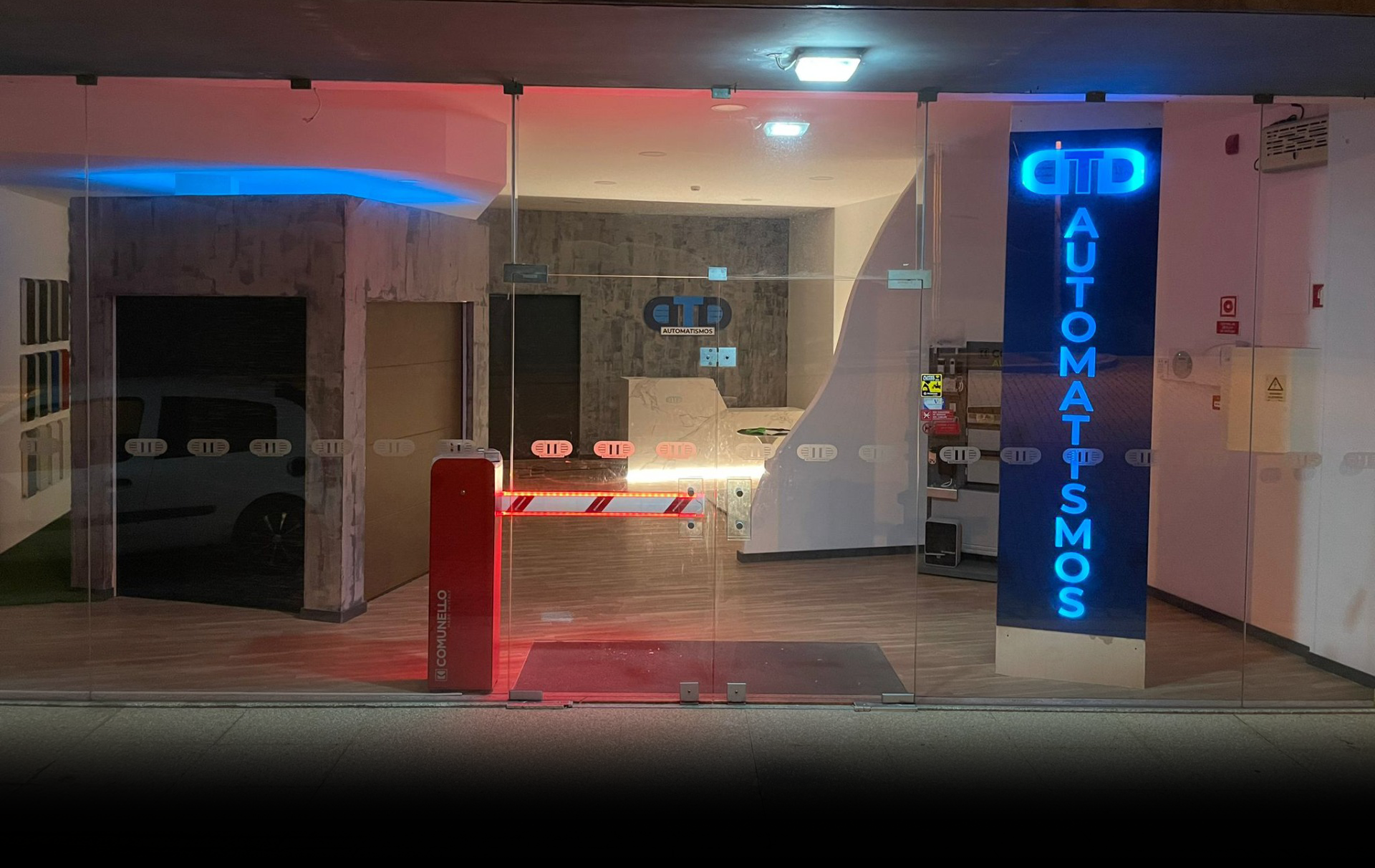 A building with a sign that says automatics on it.