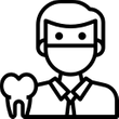 Icon Kieferorthopäde mit Zahn