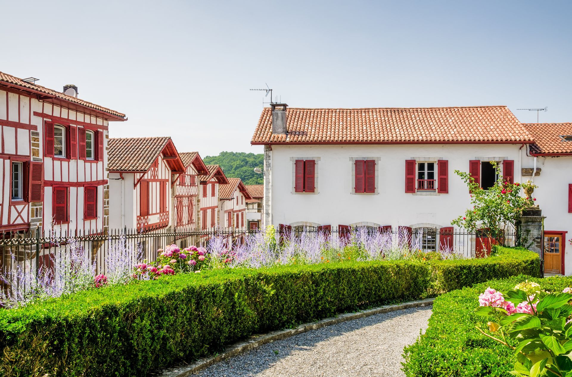 Maisons dans le Pays basque