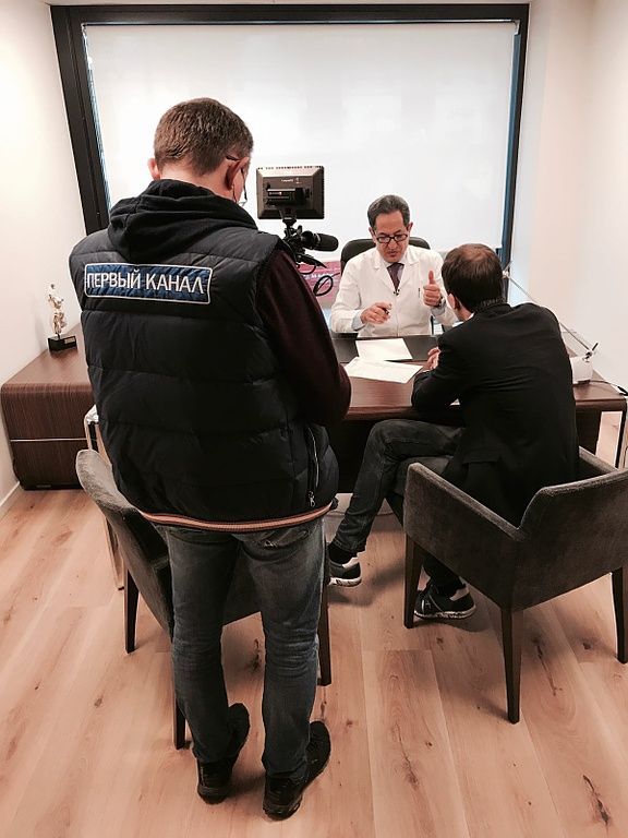 Interview on the Russian Chanel 1-Rossiya one, Nov 7, 2016