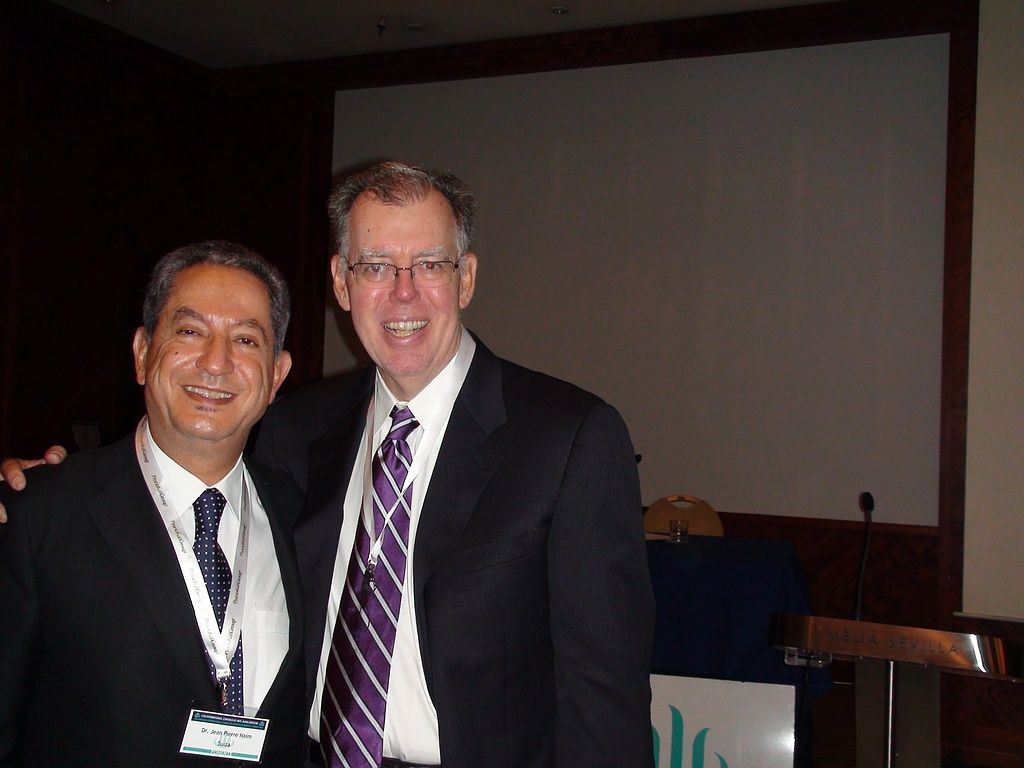 With Dr. Barry Sears (USA)