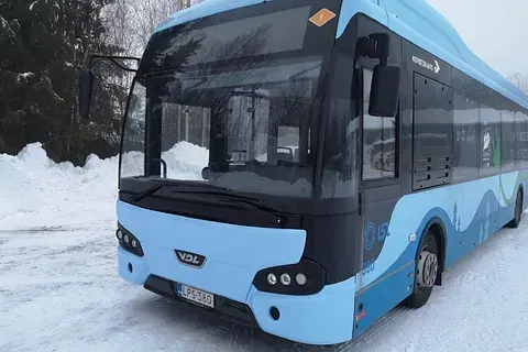 Sininen linja-auto
