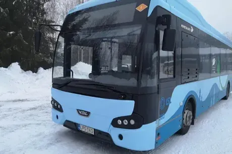 Sininen linja-auto
