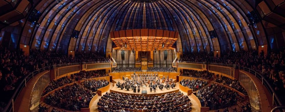 Innenaufnahme der Tonhalle in Düsseldorf.