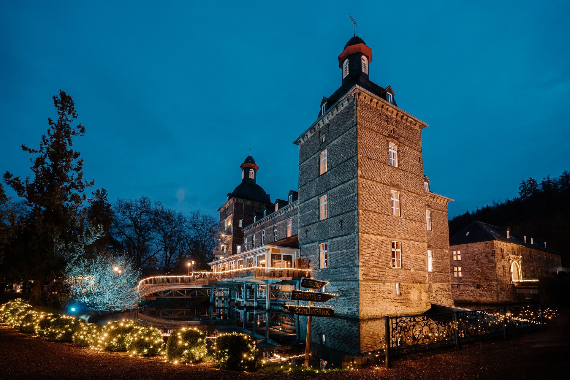 Weihnachten im Schlosshotel Hugenpoet in Essen