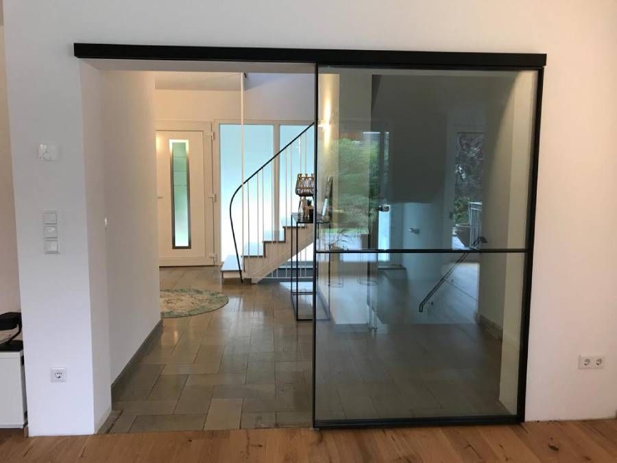 Glasschiebetür