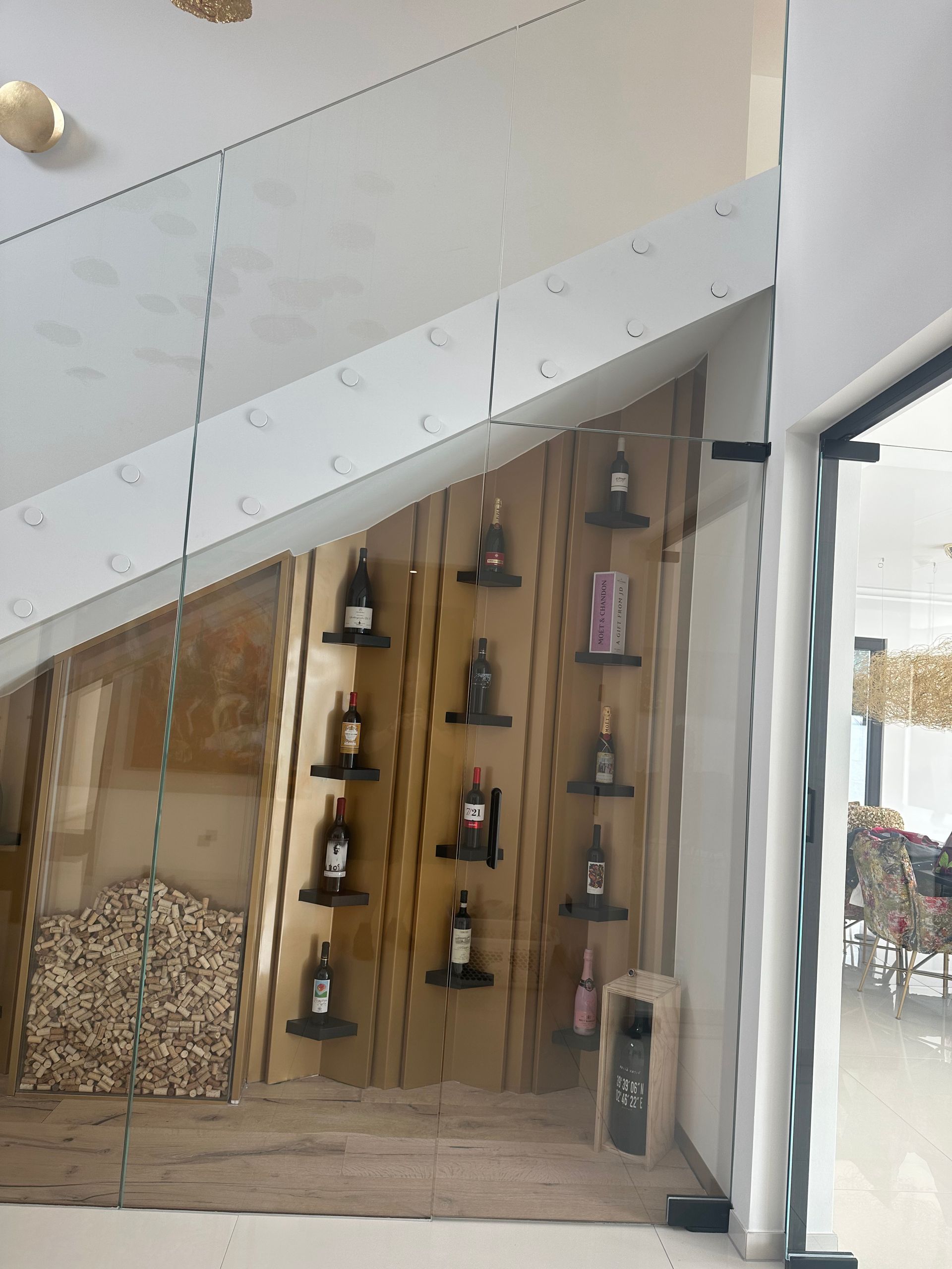 Treppengeländer aus Glas