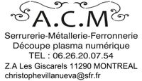 Logo Aude Construction Métallique