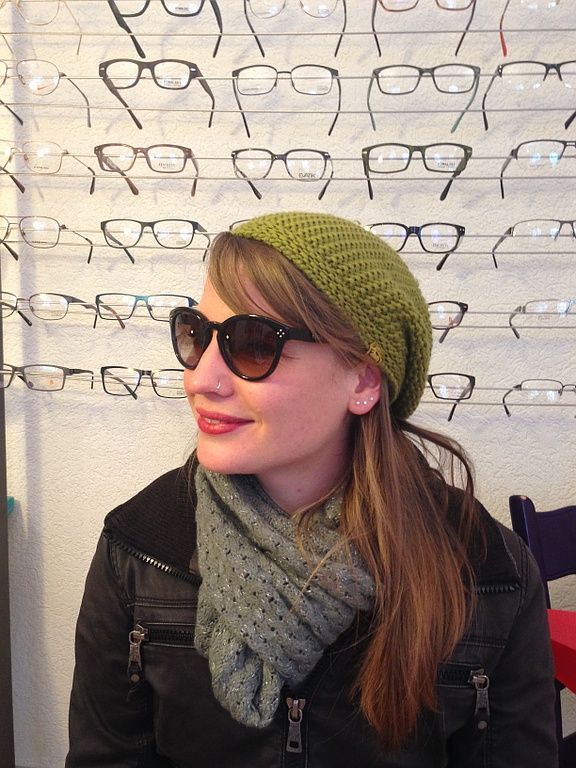 Garance av sa nouvelle paire Chloé	