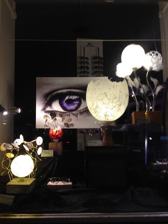 lampes design, création Leen Favre	