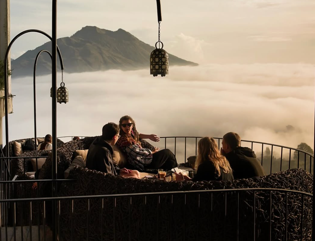 best cafés in Bali with views