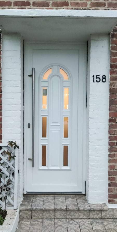 Vente porte d'entrée en PVC