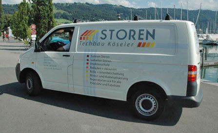 Storen Techbau - Lieferwagen