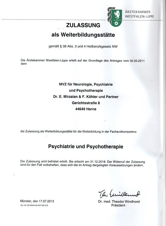 MVZ für Neurologie