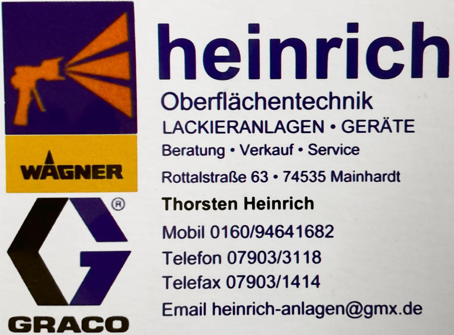  Heinrich Oberflächentechnik GbR