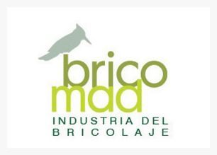 Un logotipo para una empresa llamada Brico Mad