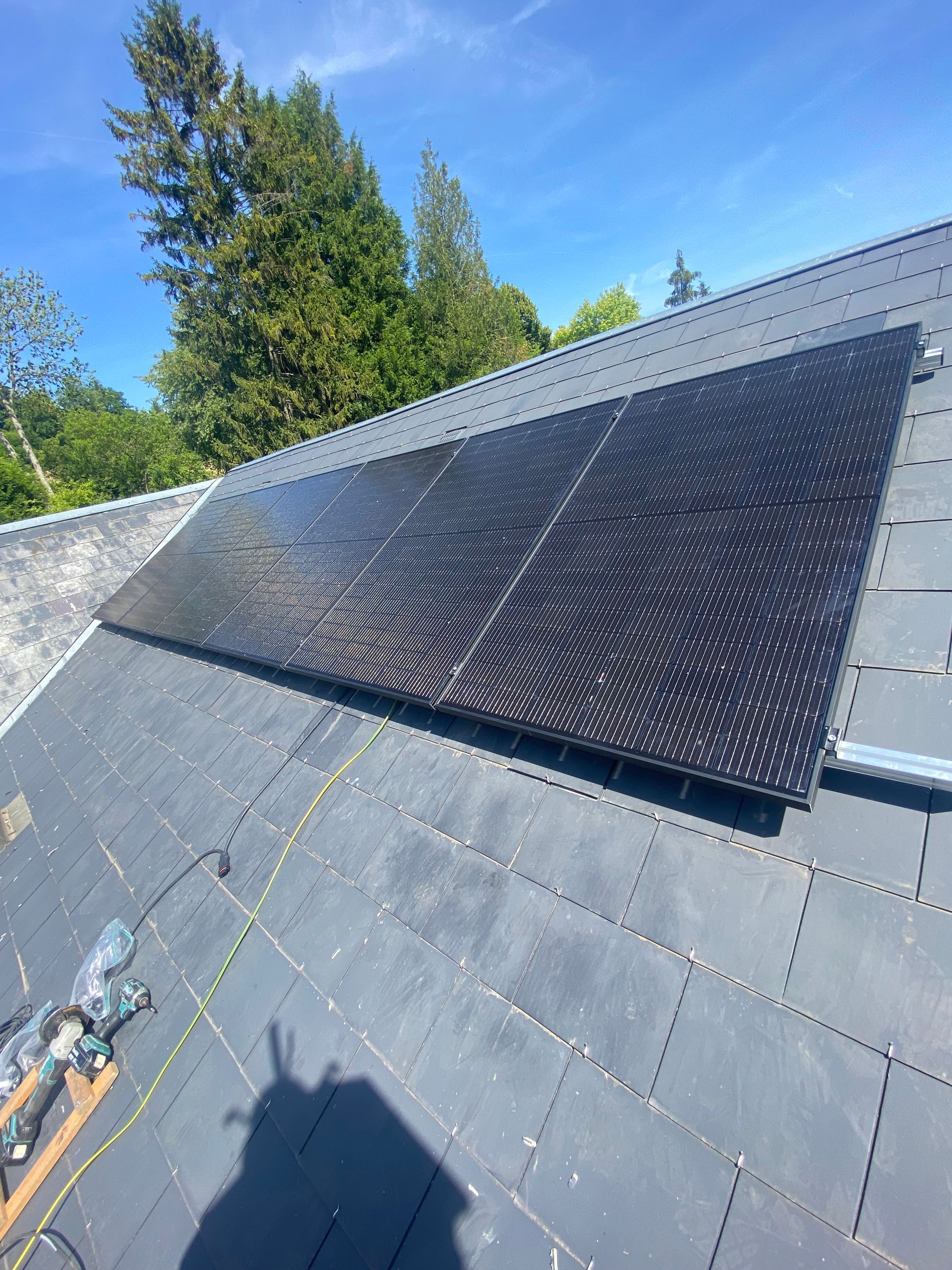 Ardoise en surimposition