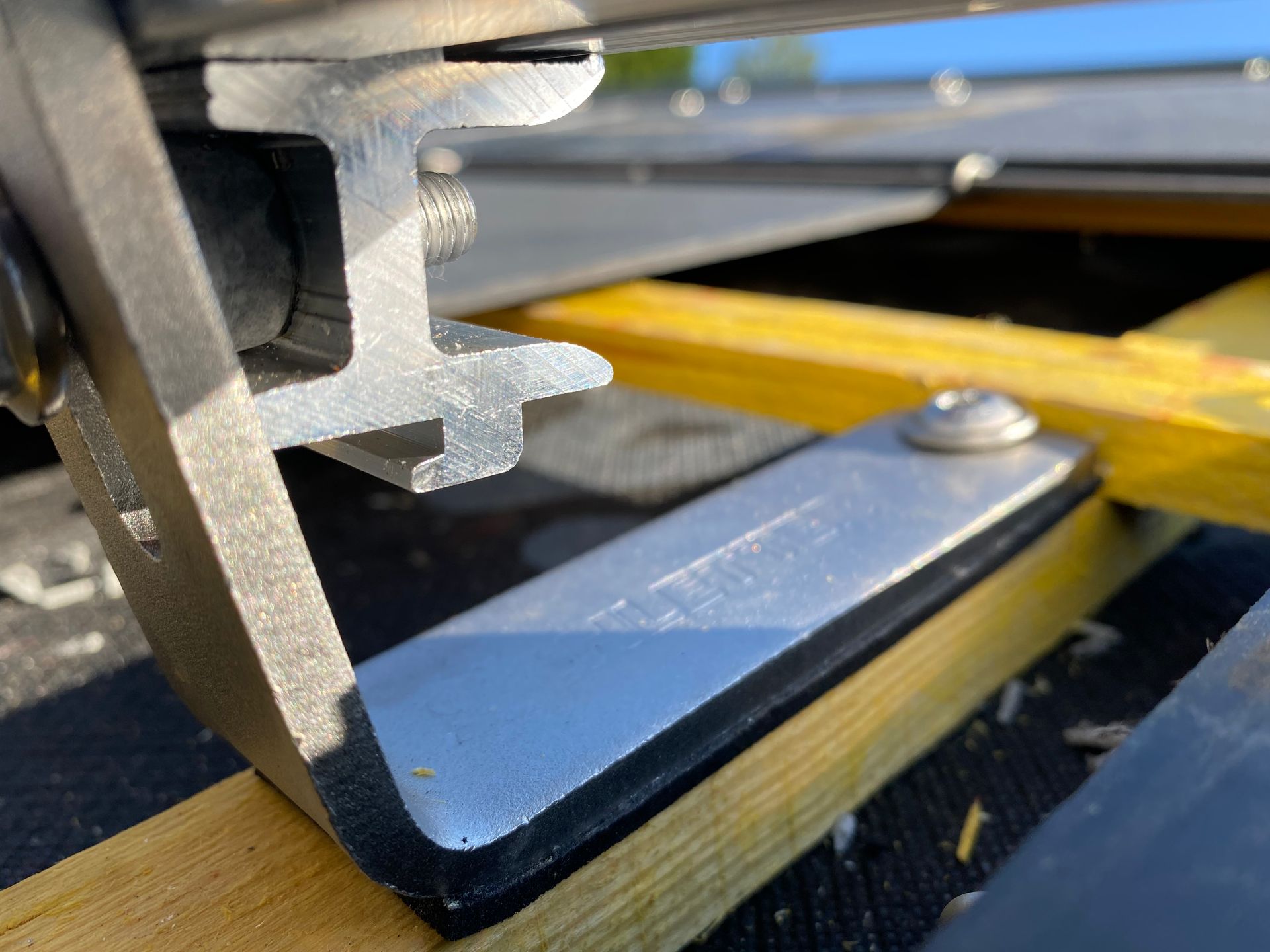 Gros plan d'une pose en surimposition