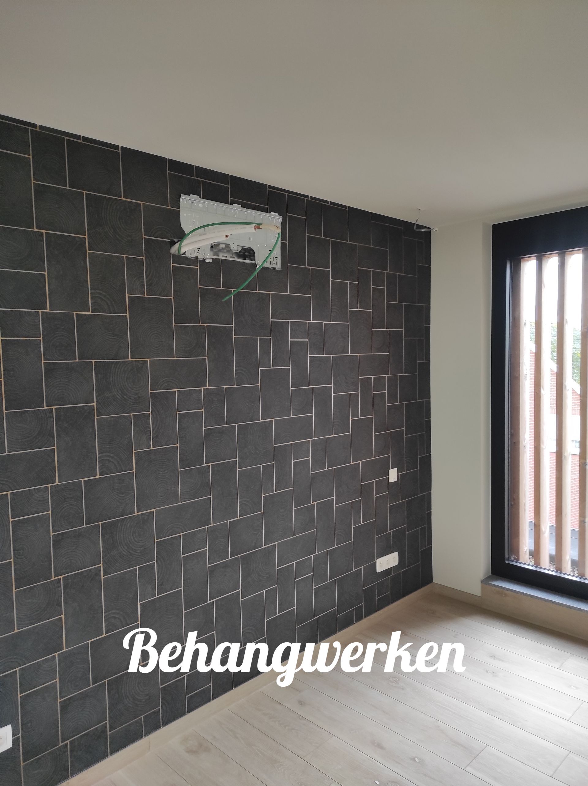 schilder en behangwerken 
buitenwerk