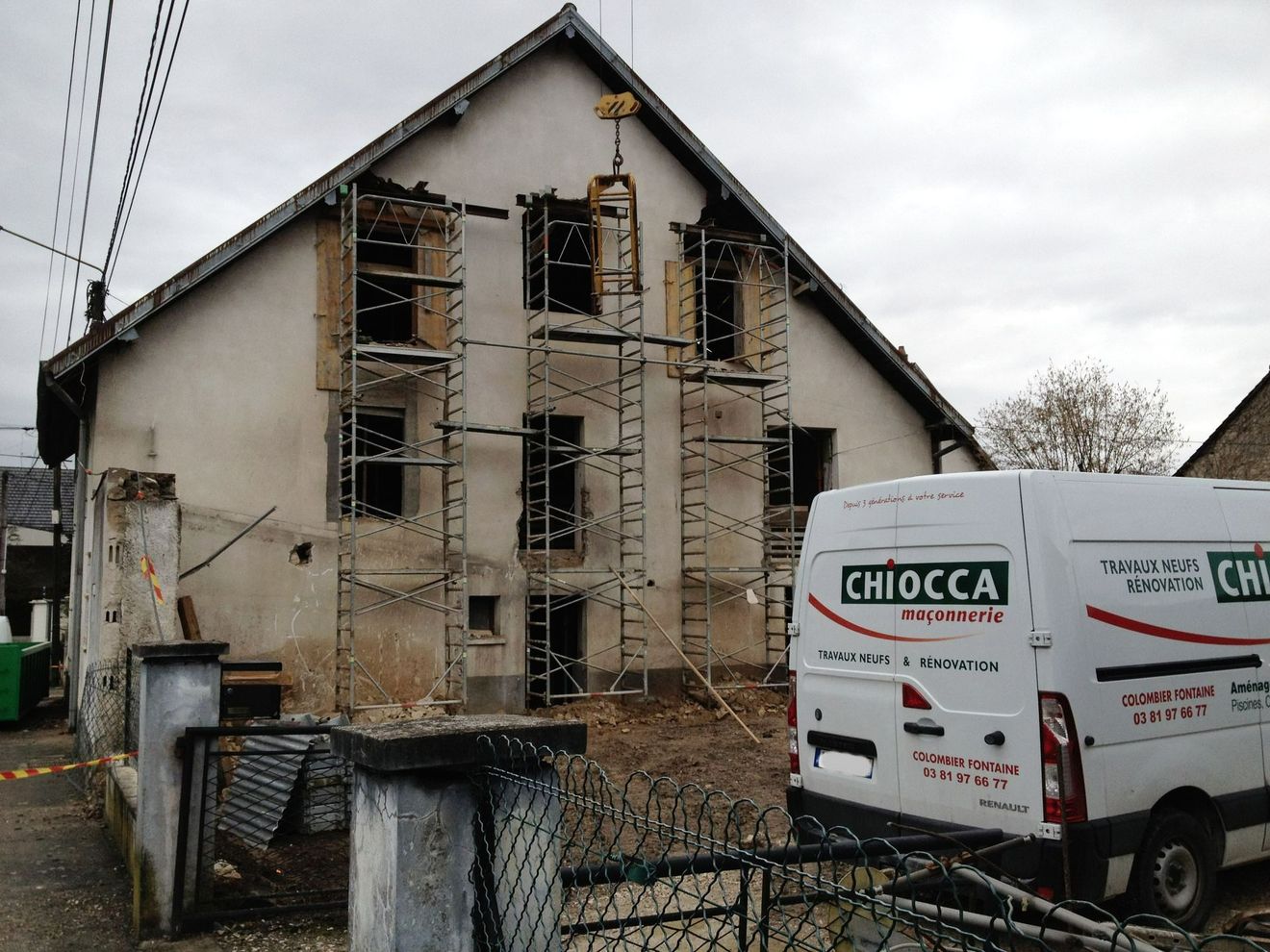 Rénovation d'une maison