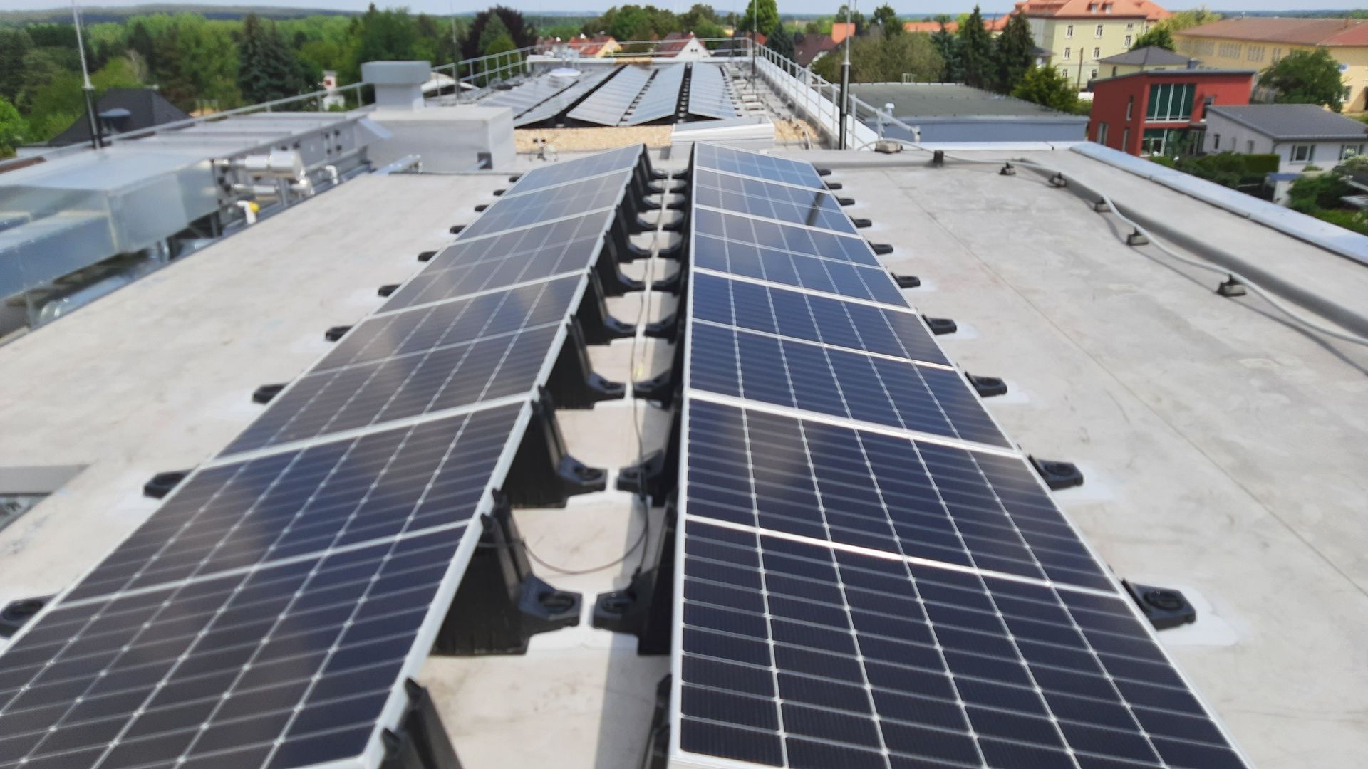 Photovoltaik auf einem Dach