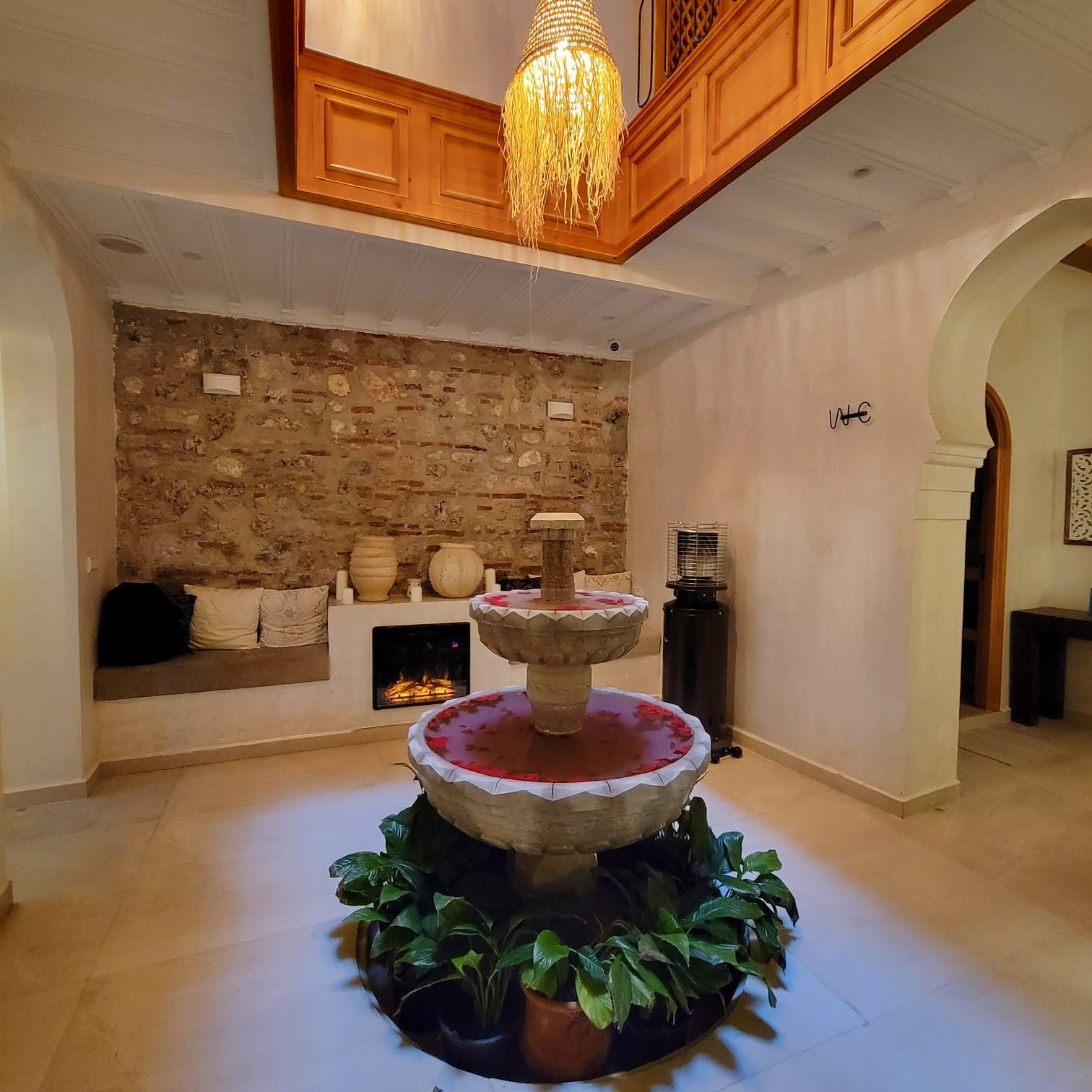 Reception area Riad Nila