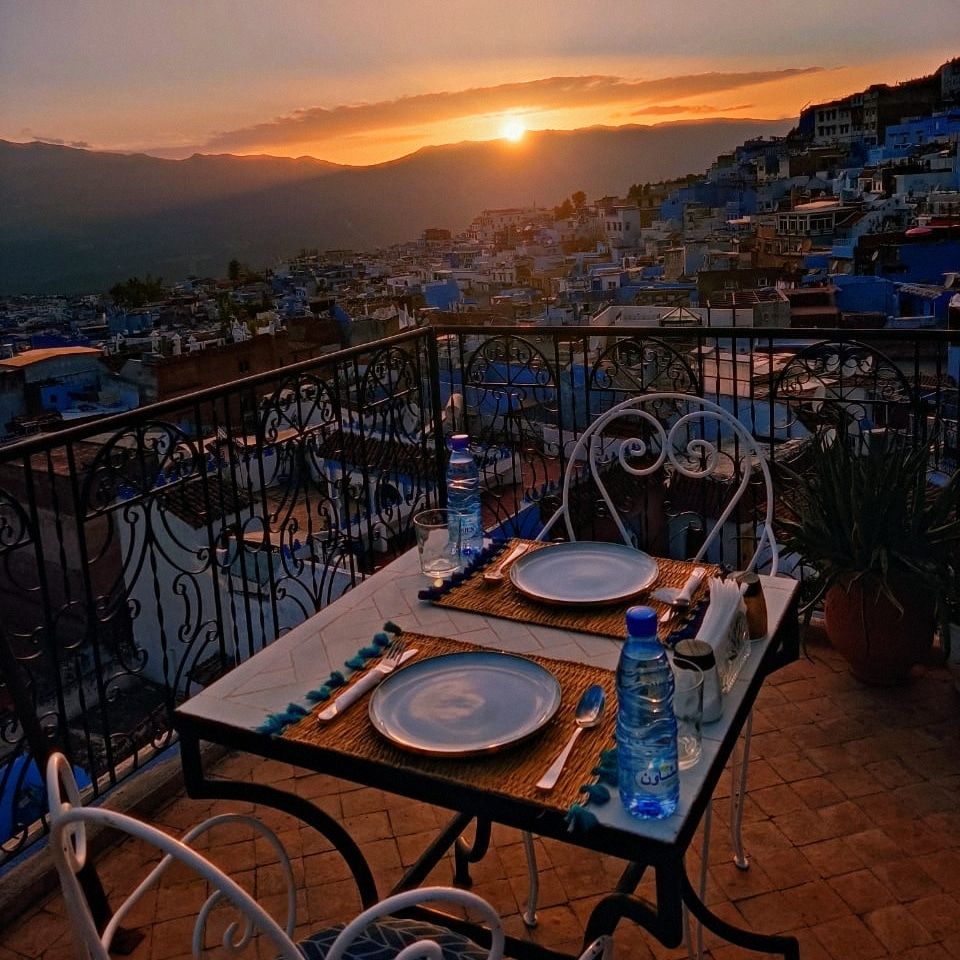 Rooftop Riad Nila 360 degrees view, Chefchaouen