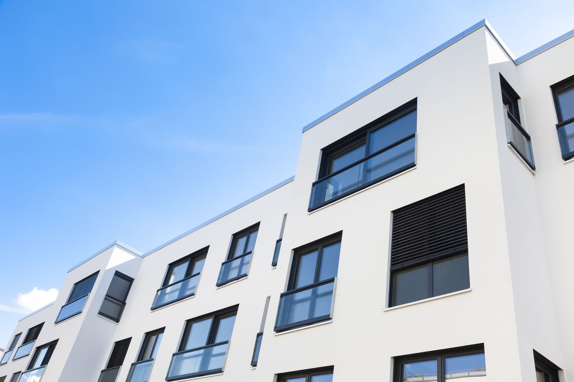 Façade d'immeuble, bâtiment à étages