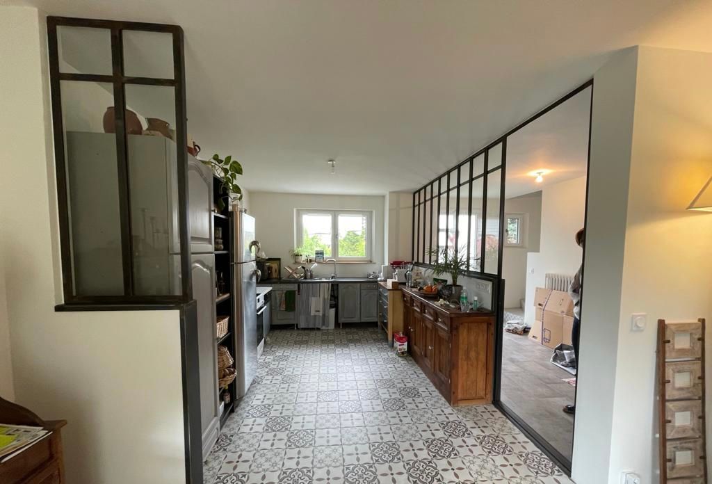 Verrière dans une cusine