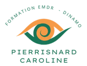 Un logo vert et orange pour pierrisnard caroline