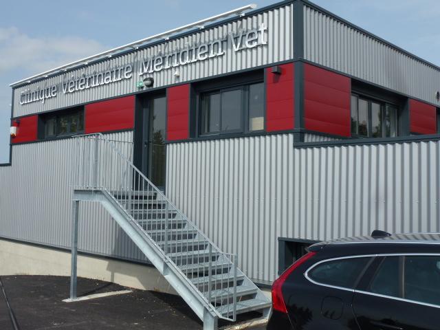 Façade d'une entreprise