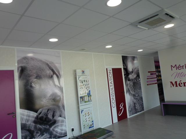 Travaux dans une entreprise